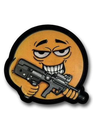 Патч (нашивка) "колобок" пвх