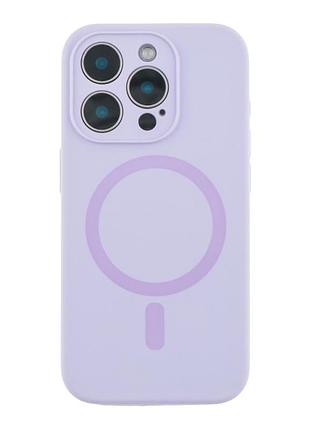 Чехол накладка glow silicone case с рамкой камеры для iphone 12 pro панель-накладка для телефона с magsafe