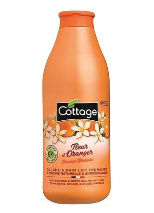 Молочко для душу cottage цвіт апельсину orange blossom 750 мл