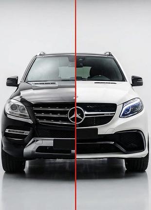 Комплект обвеса переделка ml в gle amg для mercedes gle/ml сlass w166 2011-2018 гг