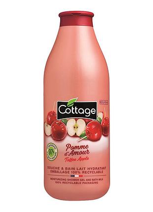 Молочко для душу cottage pomme d'amour яблуко кохання 750 мл