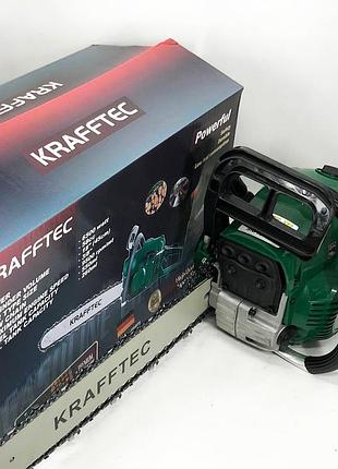 Бензопила цепная krafftec 5800 45 см 6