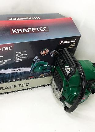 Бензопила цепная krafftec 5800 45 см 7