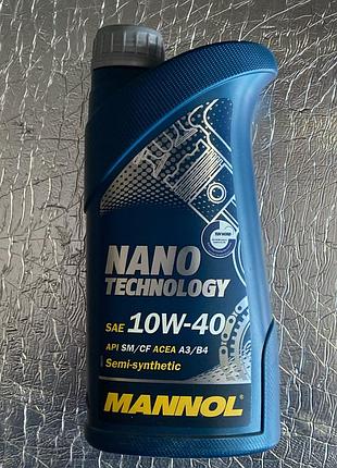 Масло моторное mannol nano technology 10w40 1л