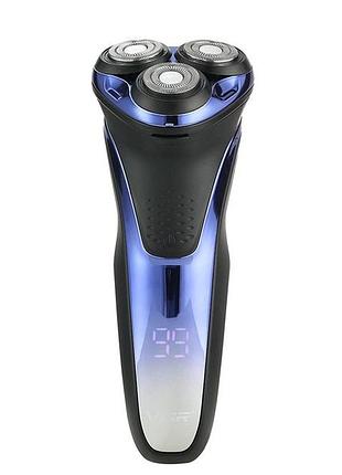Электробритва vgr v-306 аккумуляторная бритва для стрижки волос, машинка для стрижки бороды