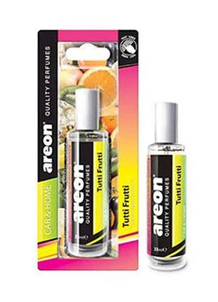 Ароматизатор освежитель воздуха perfume тутти фрутти tutti frutti 35мл спрей + лист areon
