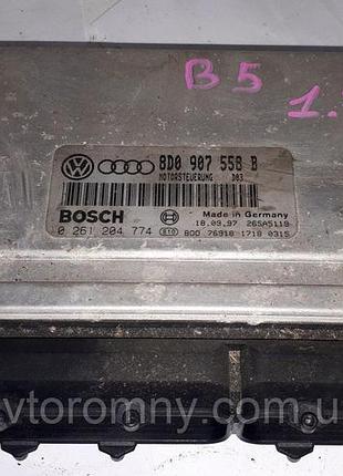 Блок управління двигуном 1.8 20v adr фольксваген пасат volkswagen passat b5
