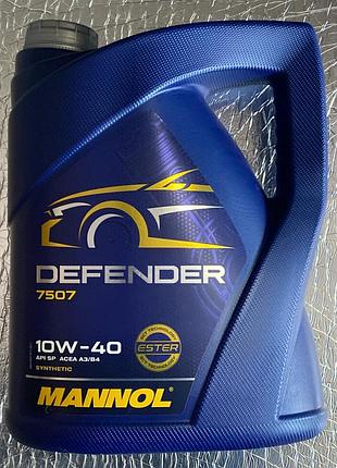 Масло моторне 5л defender 10w40 mannol