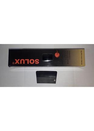Пленка тонировочная полоса лобовое 0.2 на 1.5м black silver solux