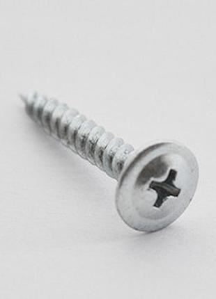 Саморез метал с пресс-шайбой цинк белый apro 4,2*51мм острый