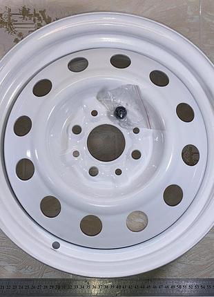 Диск колісний r14 ваз 2110 2111 2112 5.0x14 / 4x98 et35 dia58.6 2110-3101015-02 дк білий