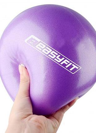 М'яч для пілатесу easyfit 25 см фіолетовий