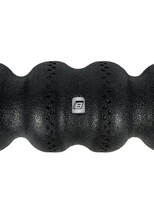 Масажний ролик easyfit slateshaper 45 см чорний