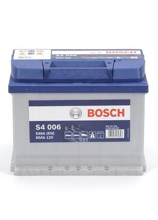 Аккумулятор 60ah 12v bosch en540 слева плюс (1) l