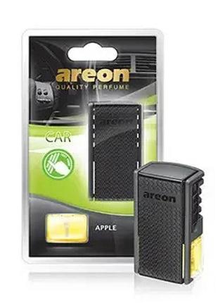 Ароматизатор автомобильный освежитель воздуха areon car на дефлектор яблоко apple