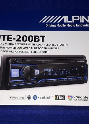 Магнітофон автомобільний alpine ute-200bt