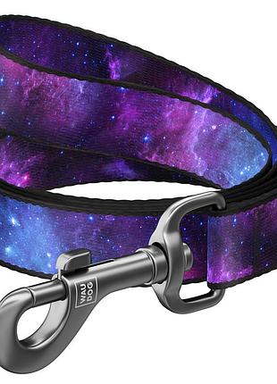 Поводок для собак нейлоновый waudog nylon, рисунок "nasa21", l-xxl, ш 25 мм, длина 300 см