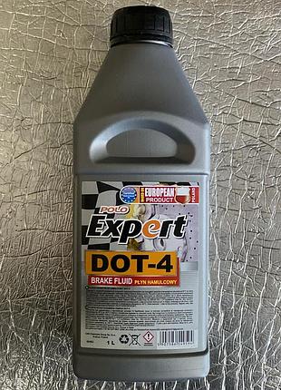 Тормозная жидкость дот-4 polo expert 1л