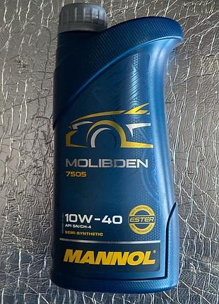Масло моторное mannol molibden 10w40 1л