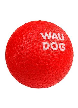Игрушка для собак waudog fun red ball, вспененный термопластичный полиуретан, 70 мм.