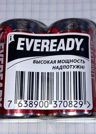 Батарейка lr14evhd-2b пара 2шт солевые energizer