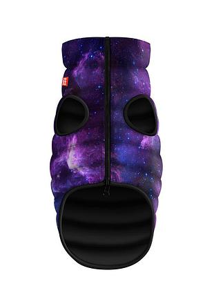 Куртка для собак waudog clothes тепла принт nasa21 розмір l65