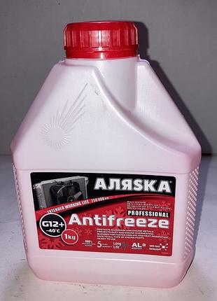 Антифриз красный antifreeze-40 аляска 1л