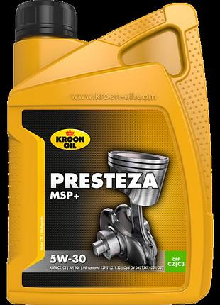 Масло моторное 1л presteza msp 5w-30 kroon oil dexos 2