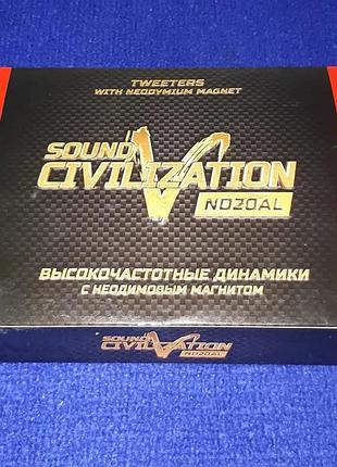Колонки динаміки круглі автомобільні sound civilization nd-20al kicx