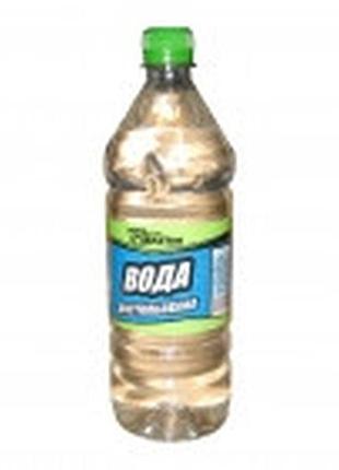 Вода дистильована 0.9л