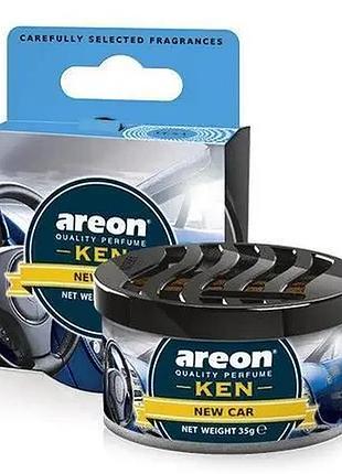 Ароматизатор автомобильный освежитель воздуха areon ken новая машина new car