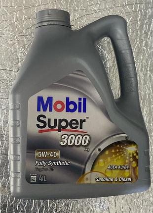 Масло моторное mobil super 3000 x1 5w-40 4л