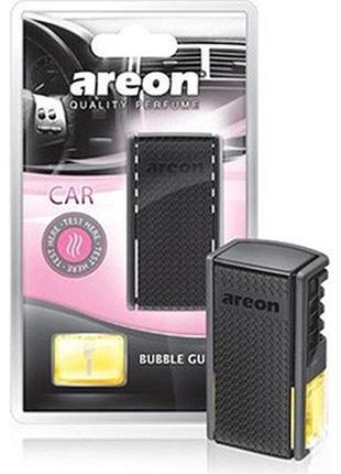 Ароматизатор автомобильный освежитель воздуха areon car на дефлектор жевательная резинка bubble gum