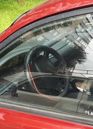 Стекло двери опускное переднее левое мазда mazda 626 1994г