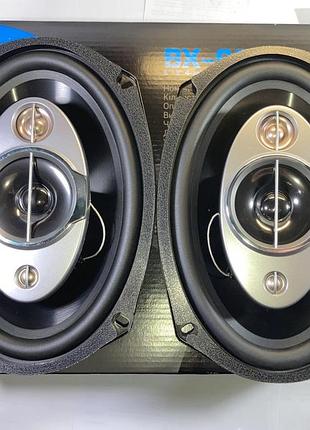 Колонки динамики овал овальные автомобильные 320w 4 полосы пара 2шт bx694 neo