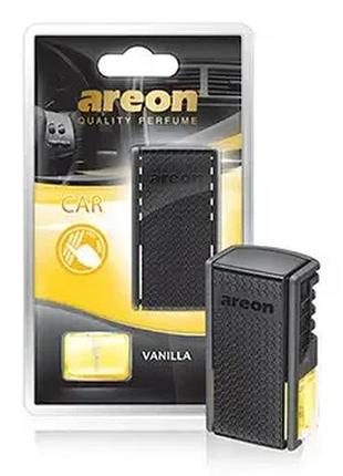 Ароматизатор автомобильный освежитель воздуха areon car на дефлектор ваниль vanilla