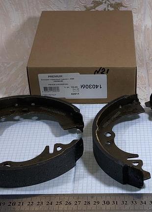 Колодки тормозные задние с abs geely ck джили ck ск-2 1403060180