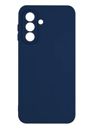 Чехол силиконовый full camera для samsung galaxy a17 a175 a17 5g a176 с защитой камеры темно-синий