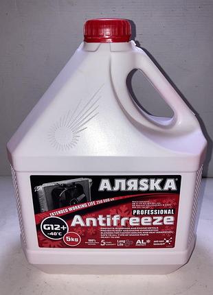 Антифриз красный antifreeze-40 аляска 5л