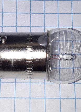 Лампа вело мотоциклетна 6v ba15s p10w