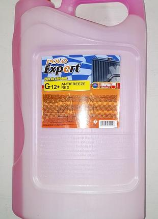 Антифриз червоний polo expert g12 10л