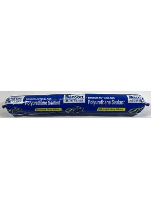 Клей герметик для скла чорний auto glass sealant 600мл benson