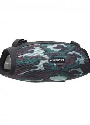 Колонка портативная bluetooth-колонка hopestar h43 army