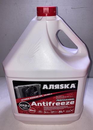 Антифриз червоний antifreeze-40 аляска 10л
