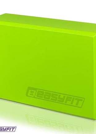 Блок для йоги easyfit eva