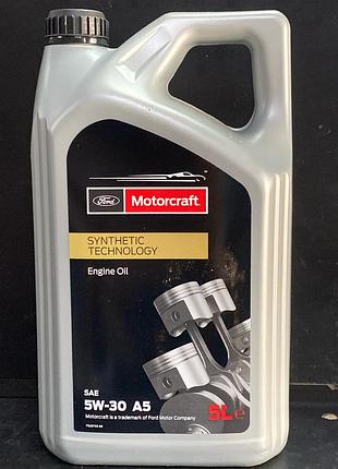 Масло моторное 5w-30 форд 5л ford motorcraft a5 5l