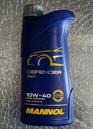 Масло моторне 1л defender 10w40 mannol