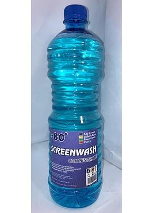 Омыватель стекла зимний -80 концентрат screenwash 1л