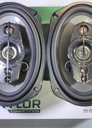 Колонки динамики овал овальные автомобильные 180w 5 полос пара 2шт cmp6925 shuttle skylor competition