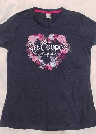 Жіноча футболка lee cooper 14 р. (xl)